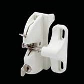 White gate latch and lock for prestige by dekpro