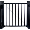 Fully assembled gate  with prestige rail gate posts, anti-sag, latch, hinges