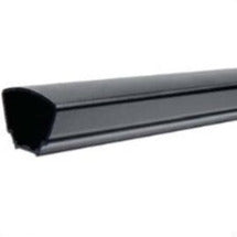 Top blank rail used with Cable railing and glass baluster infill
