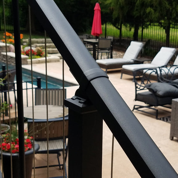 Crossover Railing Westbury 2 in. Crossover Post Kit – Deck & Rail Supply