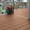 Azek Cypress Decking looks like natural cedar but does not fade or stain and does not need to be kept up, just clean when dirty