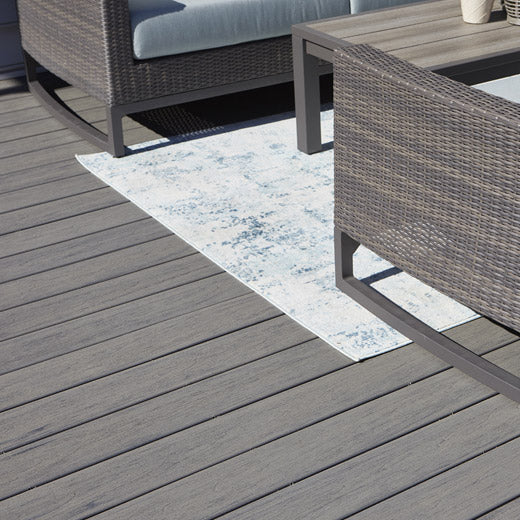 Gray Driftwood Varigated capeed composited deck realistic surface wood composite decking reserve timbertech