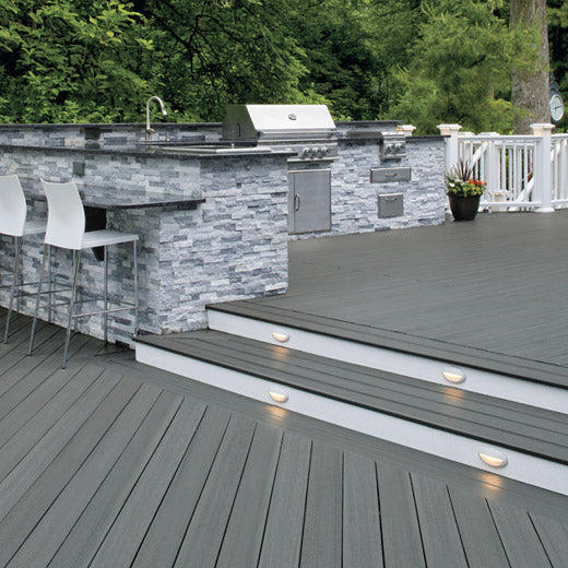 Sea Salt Gray full deck view varigated color patern fit for cape cod