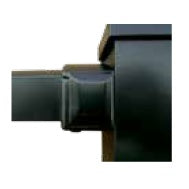 Wall mount kit, basic level rail bracket for standard 90 degree termination to aluminum posts wood post or stucco post
