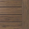 Pecan is a natual wood color of composite decking and has natural color representation and looks great